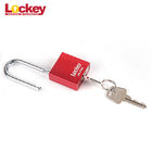 OEM Industrial Red Color Master Lock Safety Lockout Padlock Aluminum Material