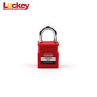 25mm Lock Out Tag Out Equipment Brady Safety Padlock With Nylon PA66 Body