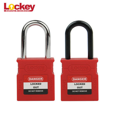 Marca de peso leve Loto Lock Nylon Corpo de segurança cadeado Fechado diferente