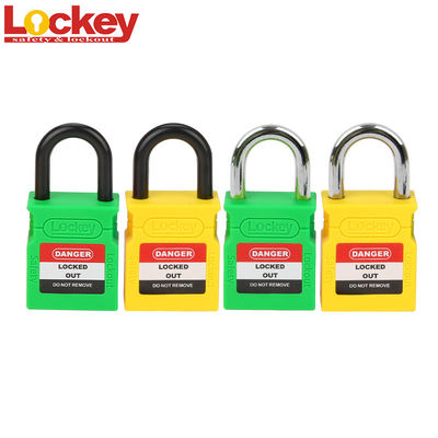 Loca de aço de cadeado curto de 25 mm segurança Loto cadeado